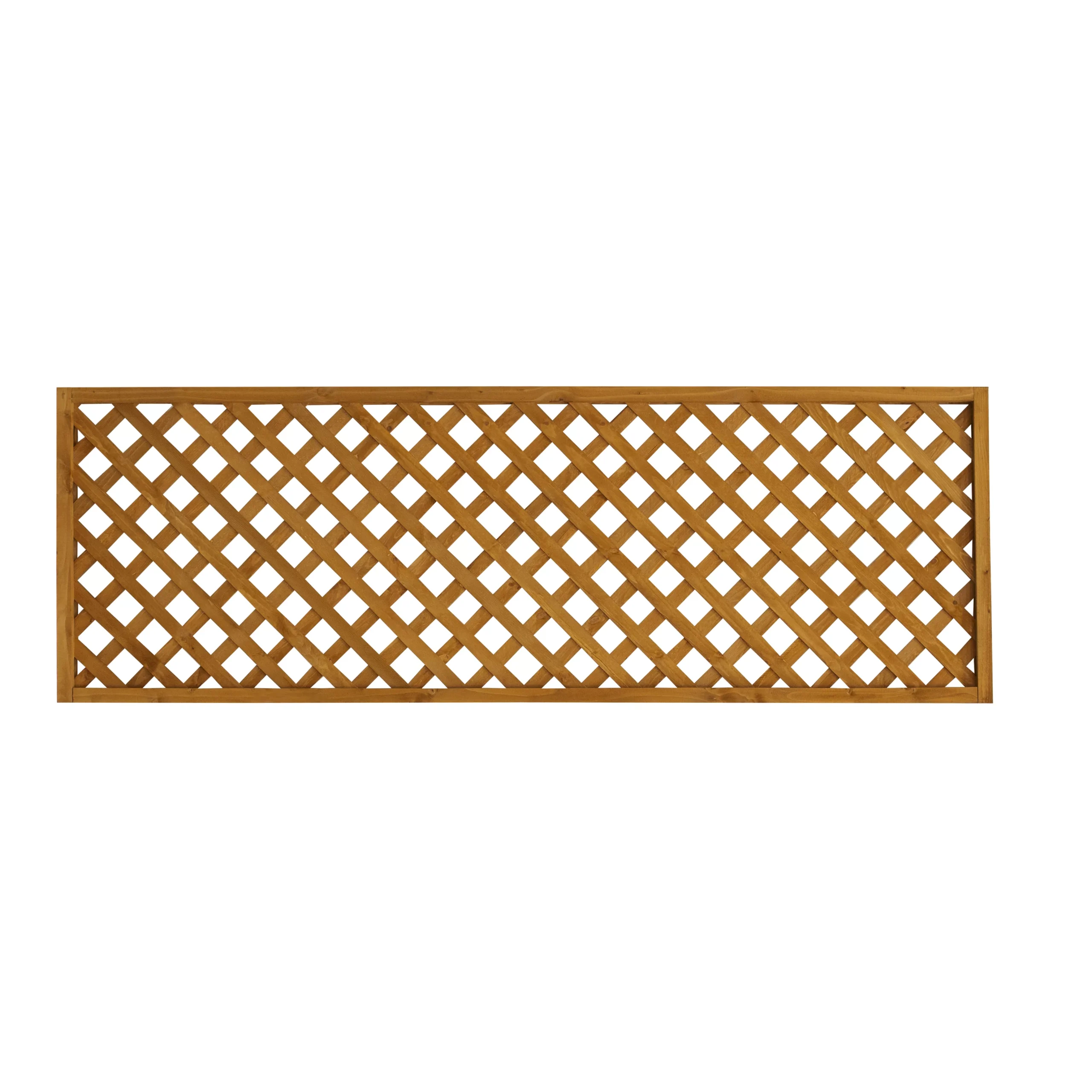 2ft Diamond Lattice Pine Trellis Panel, Pack Of 3 (W)183cm X (H)61cm 3 2ft Diamond Lattice Pine Trellis Panel, Pack Of 3 (W)183cm X (H)61cm
