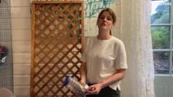 Hozelock Shop -Hozelock Shop 2ft diamond lattice pine trellis panel pack of 3 w 183cm x h 61cm5013053174005 ven en bq