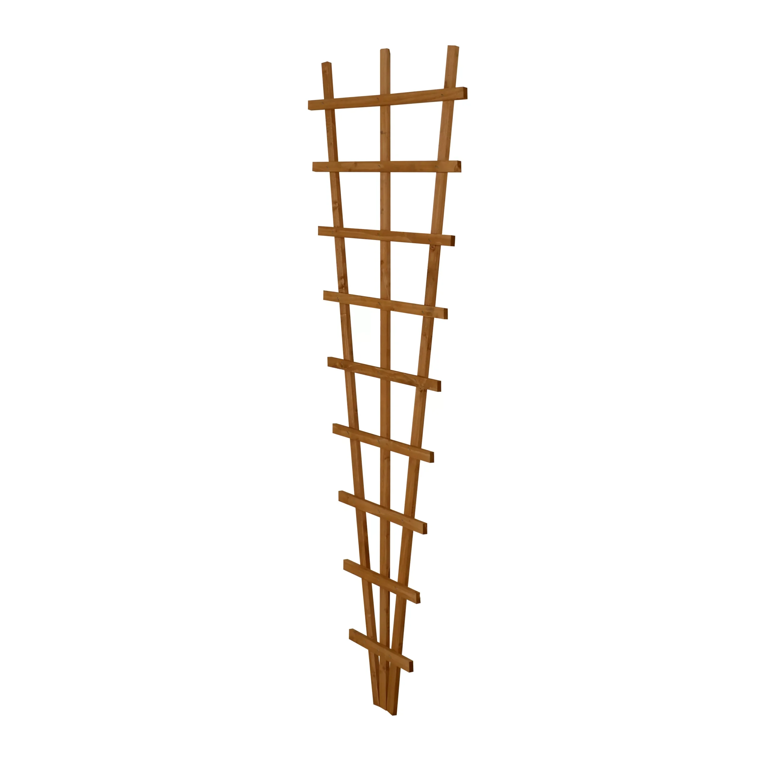 6ft Fan Pine Trellis Panel (W)66cm X (H)183cm 5 6ft Fan Pine Trellis Panel (W)66cm X (H)183cm - Image 3