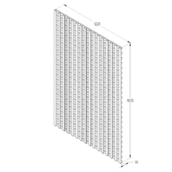 6ft Pine Trellis Panel, Pack Of 3 (W)122cm X (H)183cm -Hozelock Shop 6ft pine trellis panel pack of 3 w 122cm x h 183cm5013053173428 18bq