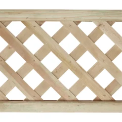 6ft Pine Trellis Panel (W)30cm X (H)183cm -Hozelock Shop 6ft pine trellis panel w 30cm x h 183cm3663602430247 03bq