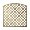 Arched Pine Trellis Panel (W)180cm X (H)180cm -Hozelock Shop arched pine trellis panel w 180cm x h 180cm3663602430360 01bq