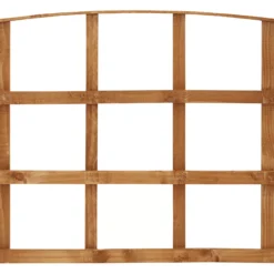 Arched Pine Trellis Panel (W)183cm X (H)57cm 7 Arched Pine Trellis Panel (W)183cm X (H)57cm -Hozelock Shop arched pine trellis panel w 183cm x h 57cm3663602430643 03bq