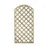 Arched Pine Trellis Panel (W)90cm X (H)180cm -Hozelock Shop arched pine trellis panel w 90cm x h 180cm3663602430346 01bq
