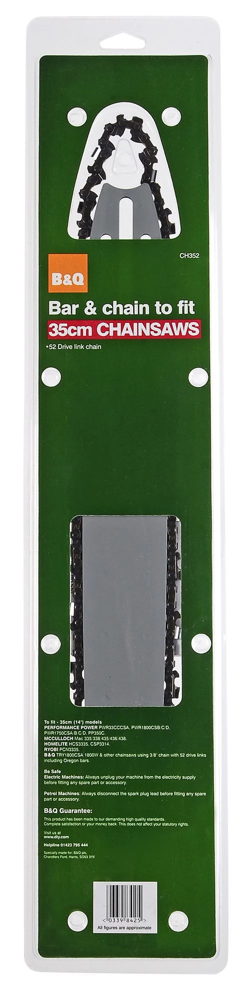 B&Q CH352 ⅜" Chainsaw Chain 4 B&Q CH352 ⅜" Chainsaw Chain - Image 2