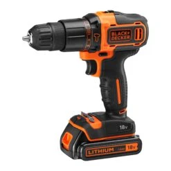 Black+Decker 18V 1 X 2Ah Li-ion Brushed Cordless Combi Drill KFBCD701D1K -Hozelock Shop black decker 18v 1 x 2ah li ion brushed cordless combi drill kfbcd701d1k5035048700693 01c bq