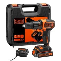 Black+Decker 18V 1 X 2Ah Li-ion Brushed Cordless Combi Drill KFBCD701D1K