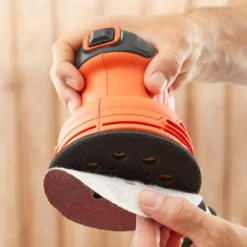Black+Decker 230W 240V Corded Random Orbit Sander 15 Black+Decker 230W 240V Corded Random Orbit Sander -Hozelock Shop black decker 230w 240v corded random orbit sander5035048704226 36c bq