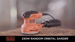 Black+Decker 230W 240V Corded Random Orbit Sander 10 Black+Decker 230W 240V Corded Random Orbit Sander -Hozelock Shop black decker 230w 240v corded random orbit sander5035048704226 ven en