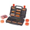 Black+Decker 304 Piece Round Mixed Drill & Screwdriver Bit Set -Hozelock Shop black decker 304 piece round mixed drill screwdriver bit set5054905298616 02c bq