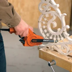 Black+Decker 350W 230V Corded Belt Sander KA900E -Hozelock Shop black decker 350w 230v corded belt sander ka900e5035048175170 01i bq