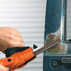 Black+Decker 350W 230V Corded Belt Sander KA900E -Hozelock Shop black decker 350w 230v corded belt sander ka900e5035048175170 02i bq