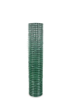 Blooma Dark Green PVC-coated Steel Wire Mesh Fencing, (L)5m (H)0.5m