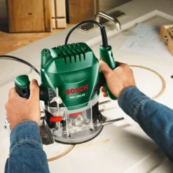 Bosch 1200W Plunge Router POF 1200 AE -Hozelock Shop bosch 1200w plunge router pof 1200 ae3165140451659 03i bq