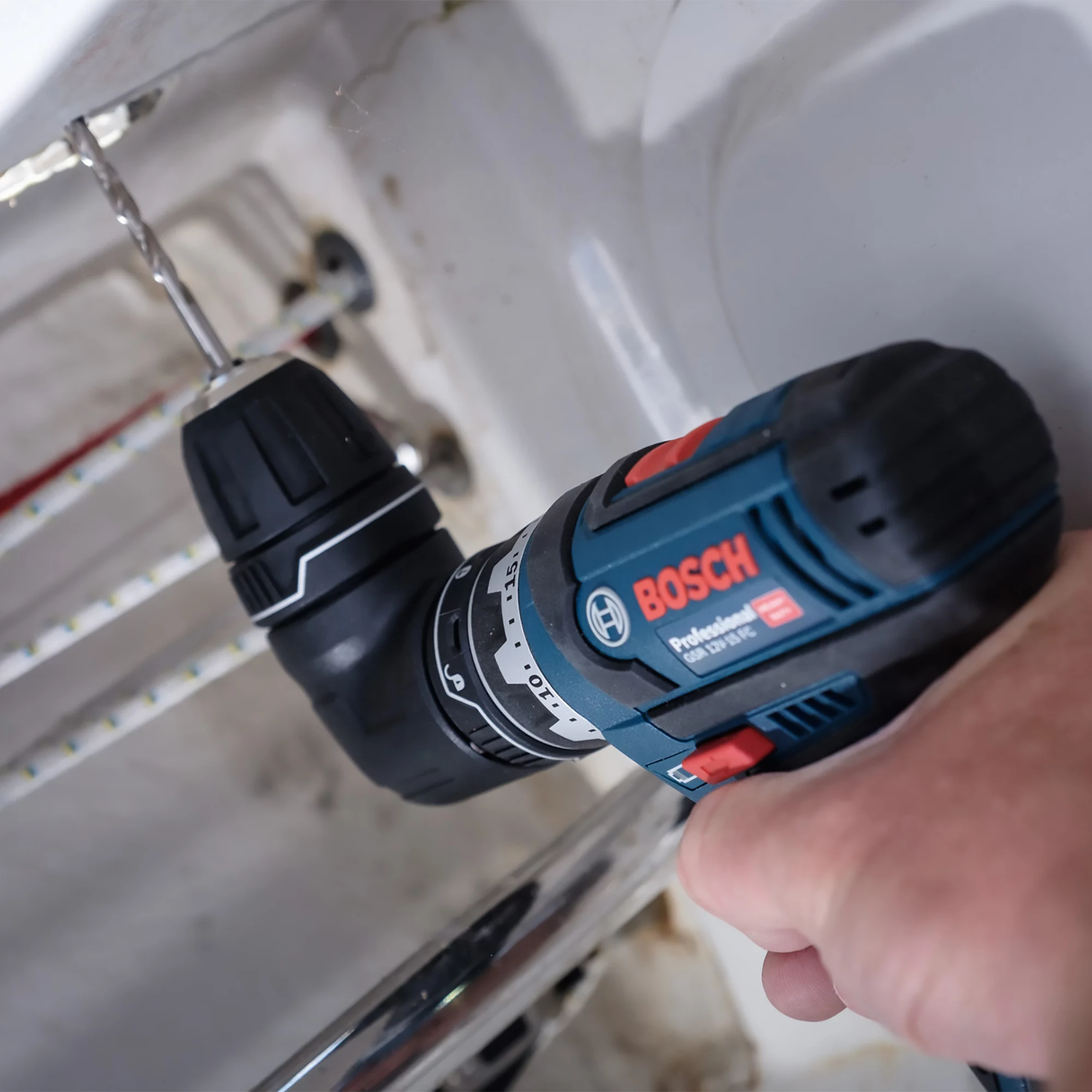 Bosch 12V Cordless Drill Driver GSR 12V-15 FC 5 Bosch 12V Cordless Drill Driver GSR 12V-15 FC - Image 3