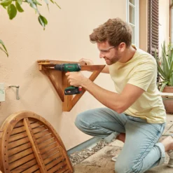 Bosch 18V 1 X 2.0Ah Li-ion Cordless Combi Drill EasyImpact 18V-40 -Hozelock Shop bosch 18v 1 x 2 0ah li ion cordless combi drill easyimpact 18v 404053423232615 23i bq