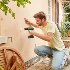 Bosch 18V 1 X 2.0Ah Li-ion Cordless Combi Drill EasyImpact 18V-40 -Hozelock Shop bosch 18v 1 x 2 0ah li ion cordless combi drill easyimpact 18v 404053423232615 24i bq