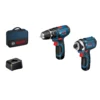 Bosch 18V 2 X 2.0Ah Li-ion Cordless Drill Driver & Impact Driver