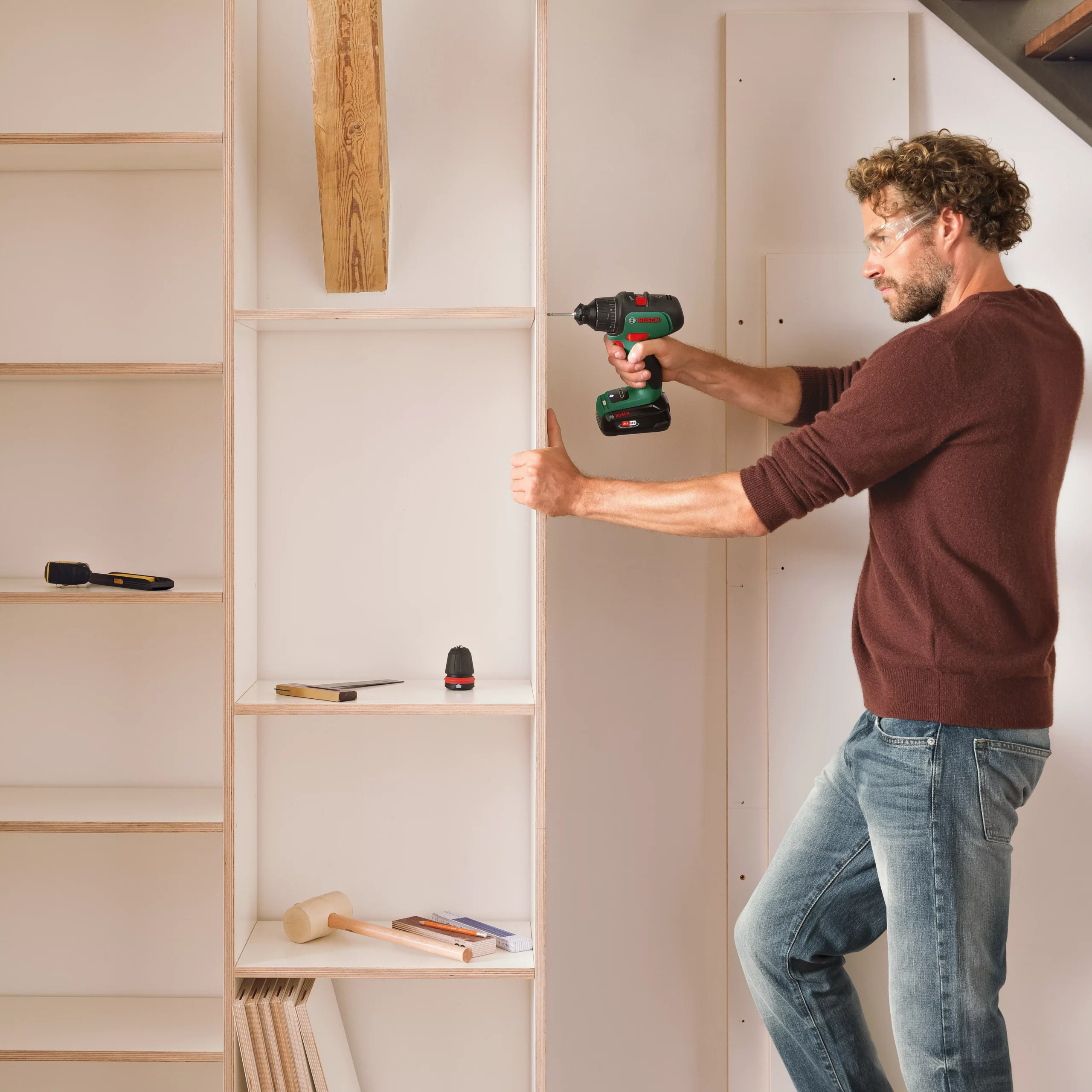 Bosch 18V 2 X 2.5Ah Li-ion Cordless Combi Drill Advanced Impact 18 6 Bosch 18V 2 X 2.5Ah Li-ion Cordless Combi Drill Advanced Impact 18 - Image 4