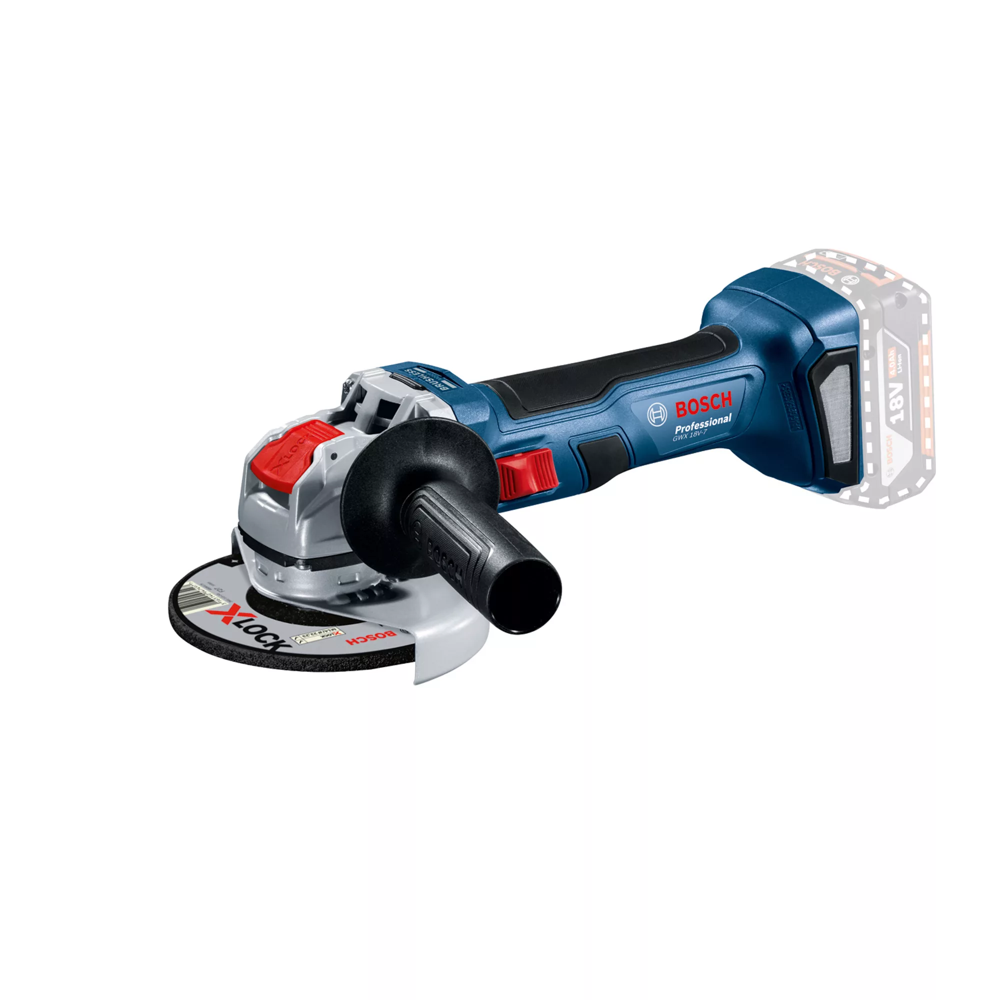 Bosch 18V Coolpack 115mm Cordless Angle Grinder GWX 18V 115MM - Bare Unit 3 Bosch 18V Coolpack 115mm Cordless Angle Grinder GWX 18V 115MM - Bare Unit