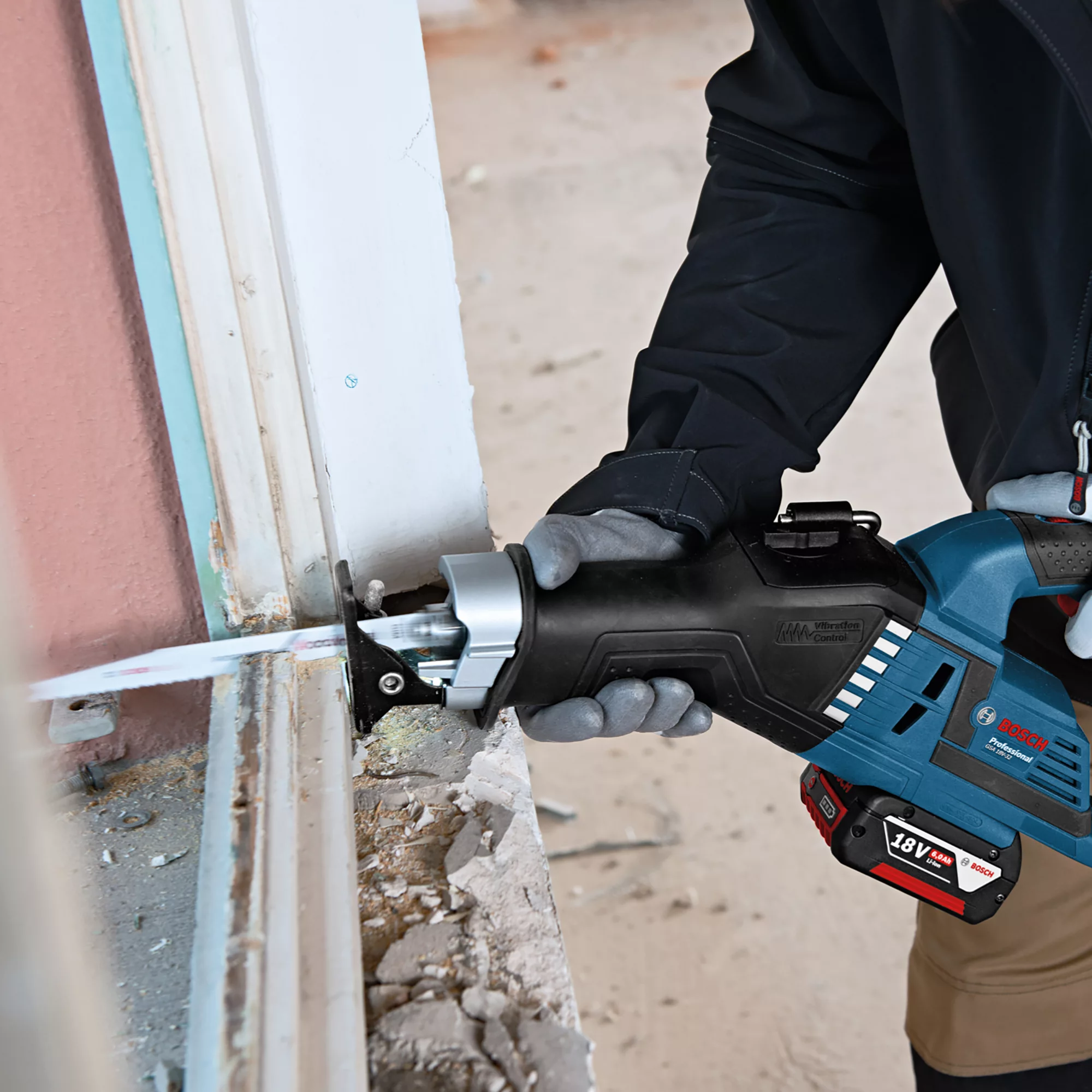 Bosch 18V Coolpack Cordless Reciprocating Saw GSA 18V - Bare Unit 6 Bosch 18V Coolpack Cordless Reciprocating Saw GSA 18V - Bare Unit - Image 4