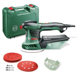 Bosch 270W 230V Corded Random Orbit Sander PEX 300 AE -Hozelock Shop bosch 270w 230v corded random orbit sander pex 300 ae3165140594394 02c