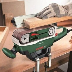 Bosch 710W 230V Corded Belt Sander PBS 75 A -Hozelock Shop bosch 710w 230v corded belt sander pbs 75 a3165140633178 03i