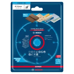 Bosch Expert Carbide Cutting Disc 115mm X 1mm X 22.23mm -Hozelock Shop bosch expert carbide cutting disc 115mm x 1mm x 22 23mm4059952567464 03c