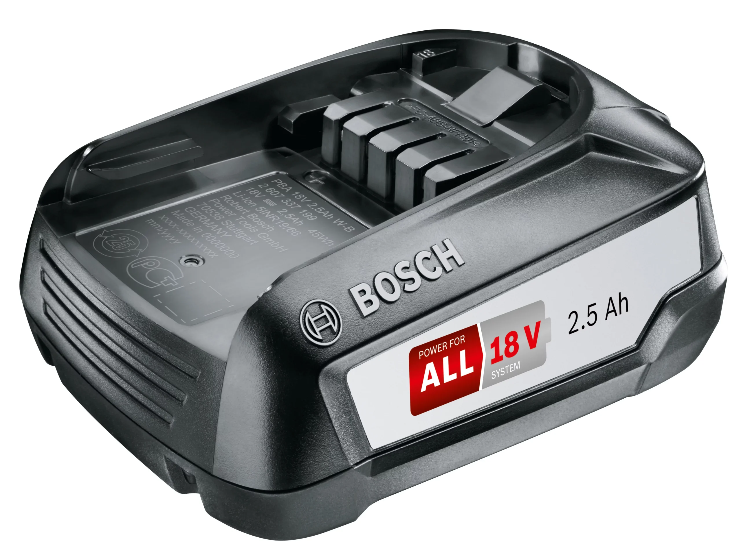 Bosch Power For All 18V 2.5Ah Li-ion Battery 6 Bosch Power For All 18V 2.5Ah Li-ion Battery - Image 4