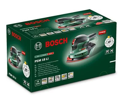 Bosch Power For All 18V Cordless Detail Sander PSM 18 Li - BARE 5 Bosch Power For All 18V Cordless Detail Sander PSM 18 Li - BARE - Image 3