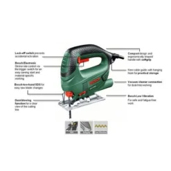 Bosch PST 500W 240V Corded Jigsaw PST650 -Hozelock Shop bosch pst 500w 240v corded jigsaw pst6503165140653251 01t