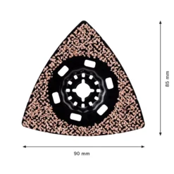 Bosch Starlock Sanding Plate (L)85mm (W)90mm -Hozelock Shop bosch starlock sanding plate l 85mm w 90mm4059952530970 02c bq