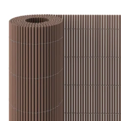 Brown Composite Garden Screen (H)1m (W)3m