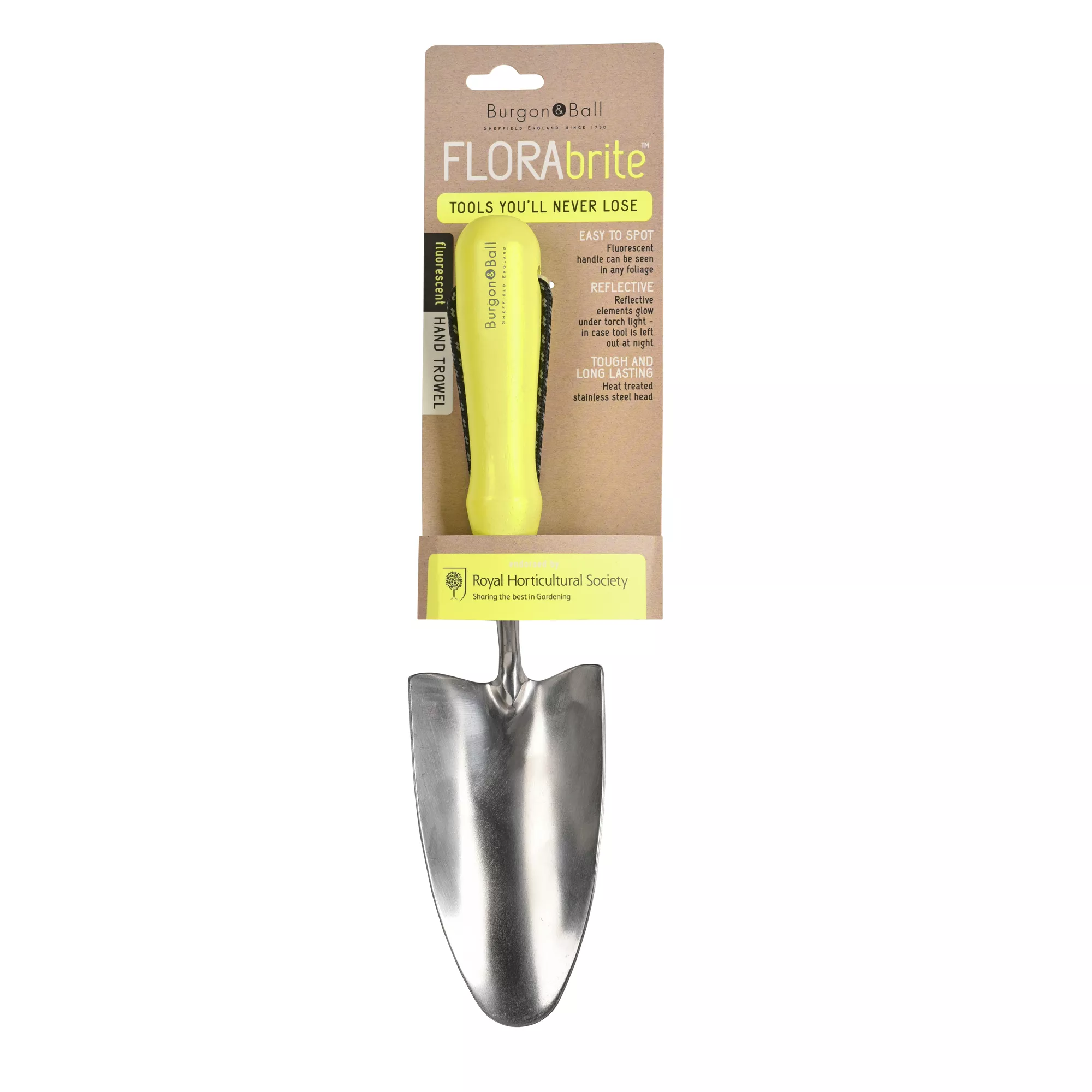 Burgon & Ball Flora Brite Yellow Trowel 4 Burgon & Ball Flora Brite Yellow Trowel - Image 2