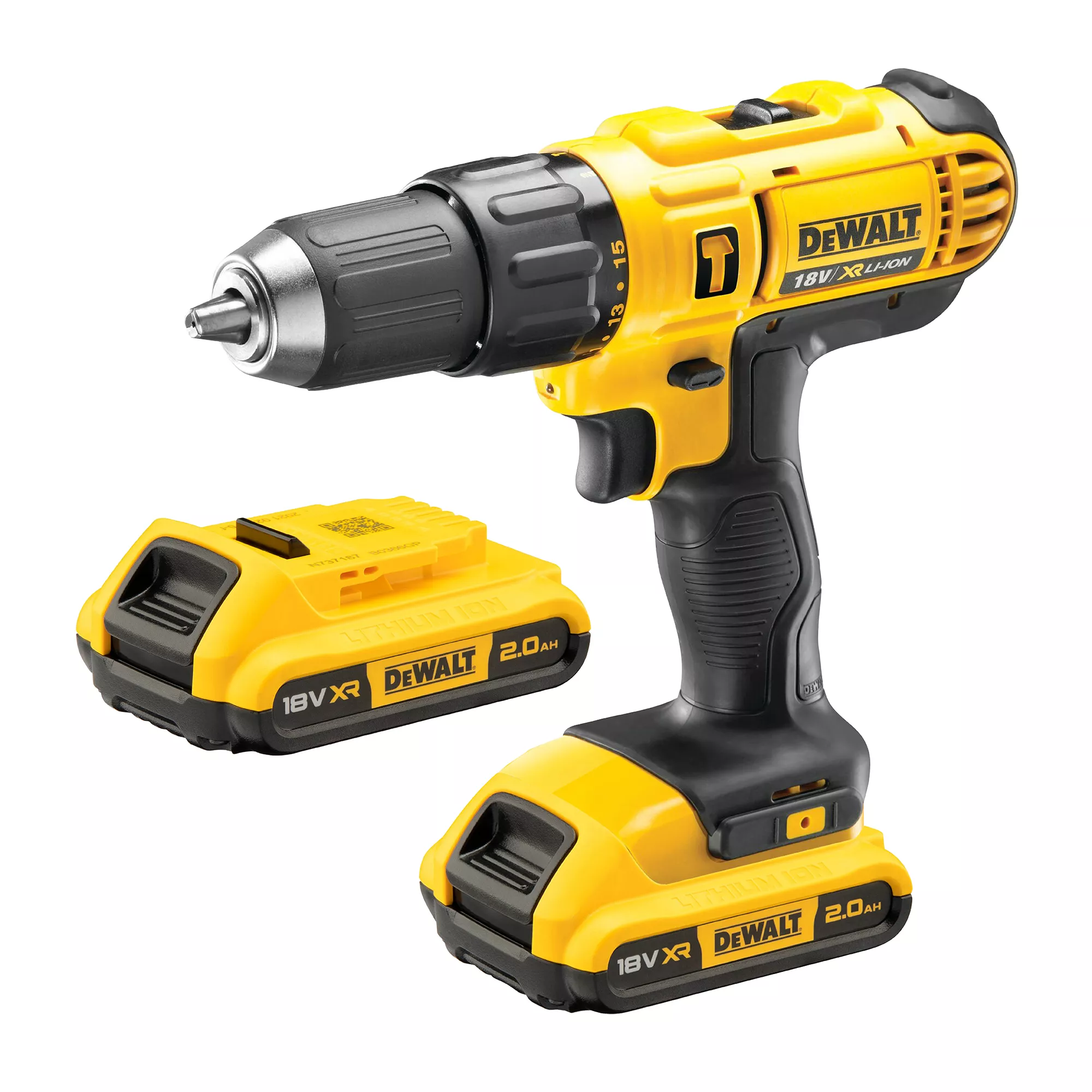 DeWalt 18V 2 X 2.0Ah Li-ion Brushed Cordless Combi Drill DCD776D2T- GB 4 DeWalt 18V 2 X 2.0Ah Li-ion Brushed Cordless Combi Drill DCD776D2T- GB - Image 2