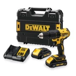 DeWalt 18V 2 X 3.0Ah Li-ion Brushless Cordless Combi Drill DCD778L2T-BQGB