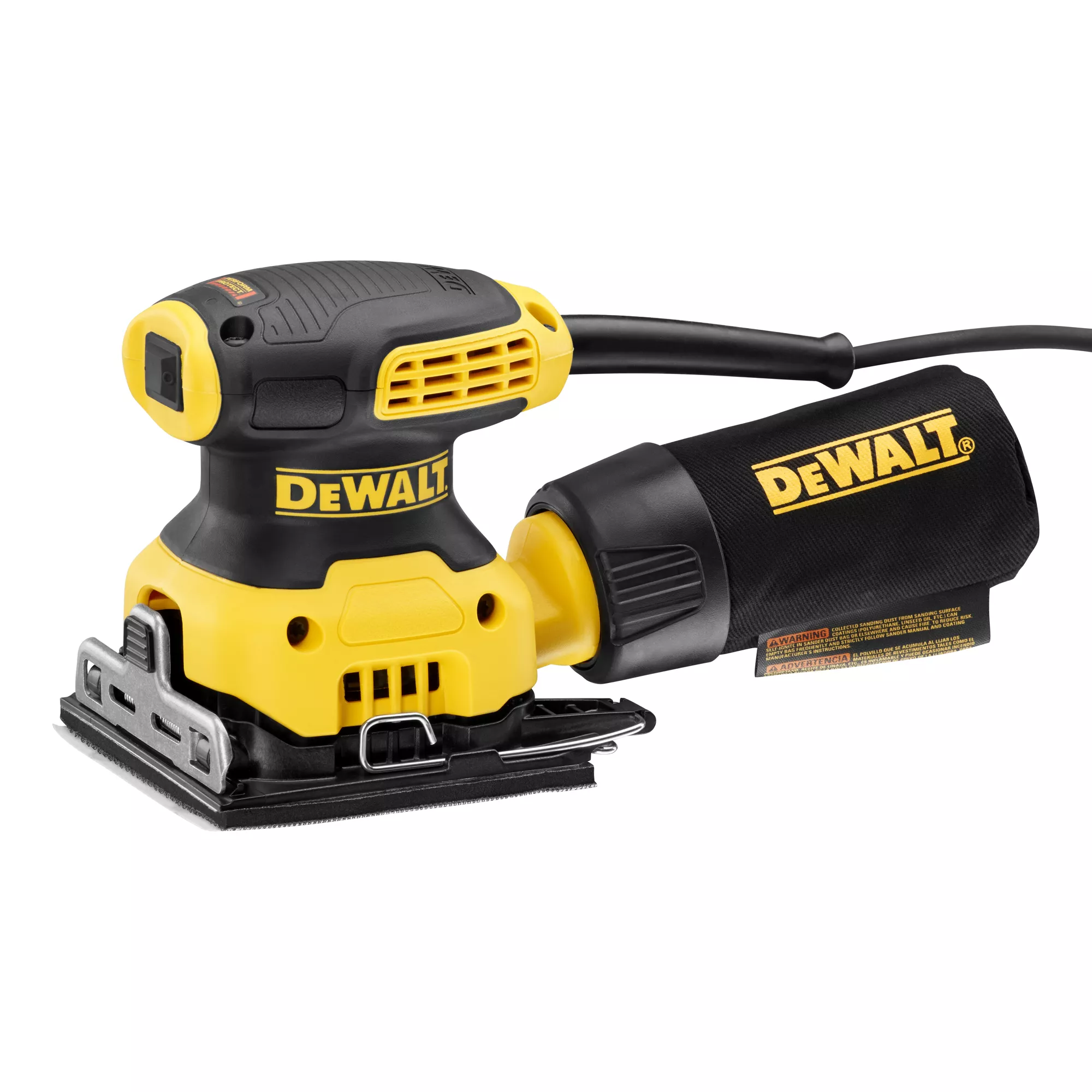 DeWalt 230W 240V Corded 1/4 Sheet Sander DWE6411-GB 3 DeWalt 230W 240V Corded 1/4 Sheet Sander DWE6411-GB