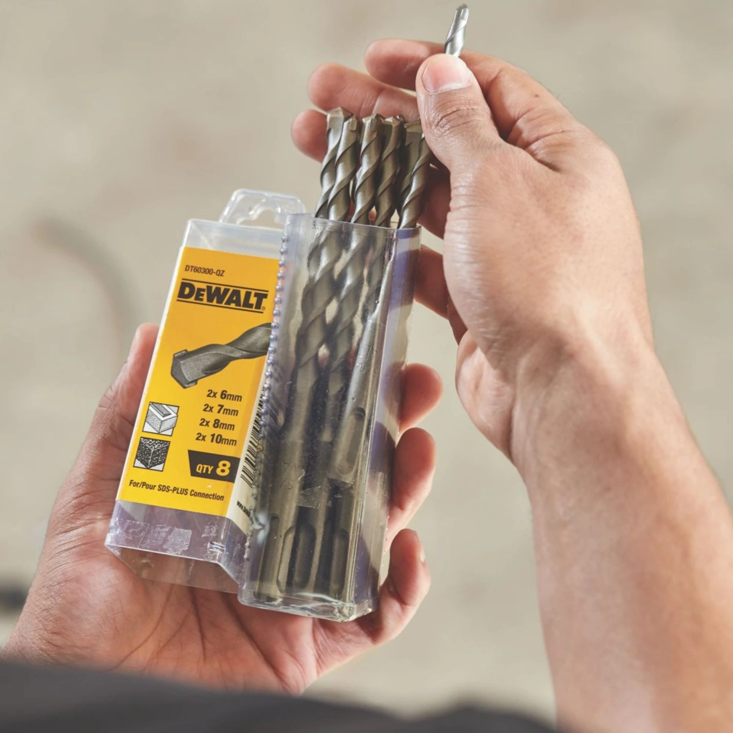 DeWalt 8 Piece SDS Plus Drill Bit Set 5 DeWalt 8 Piece SDS Plus Drill Bit Set - Image 3