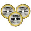 DeWalt Circular Saw Blade Set DT1962-QZ (Dia)216mm, Pack Of 3 -Hozelock Shop dewalt circular saw blade set dt1962 qz dia 216mm pack of 35035048095799 01c bq