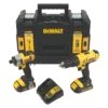 DeWalt XR 2 X 1.5Ah Li-ion Cordless Combi Drill & Impact Driver DCZ298S2T-BQGB -Hozelock Shop dewalt xr 2 x 1 5ah li ion cordless combi drill impact driver dcz298s2t bqgb5054905282929 07c