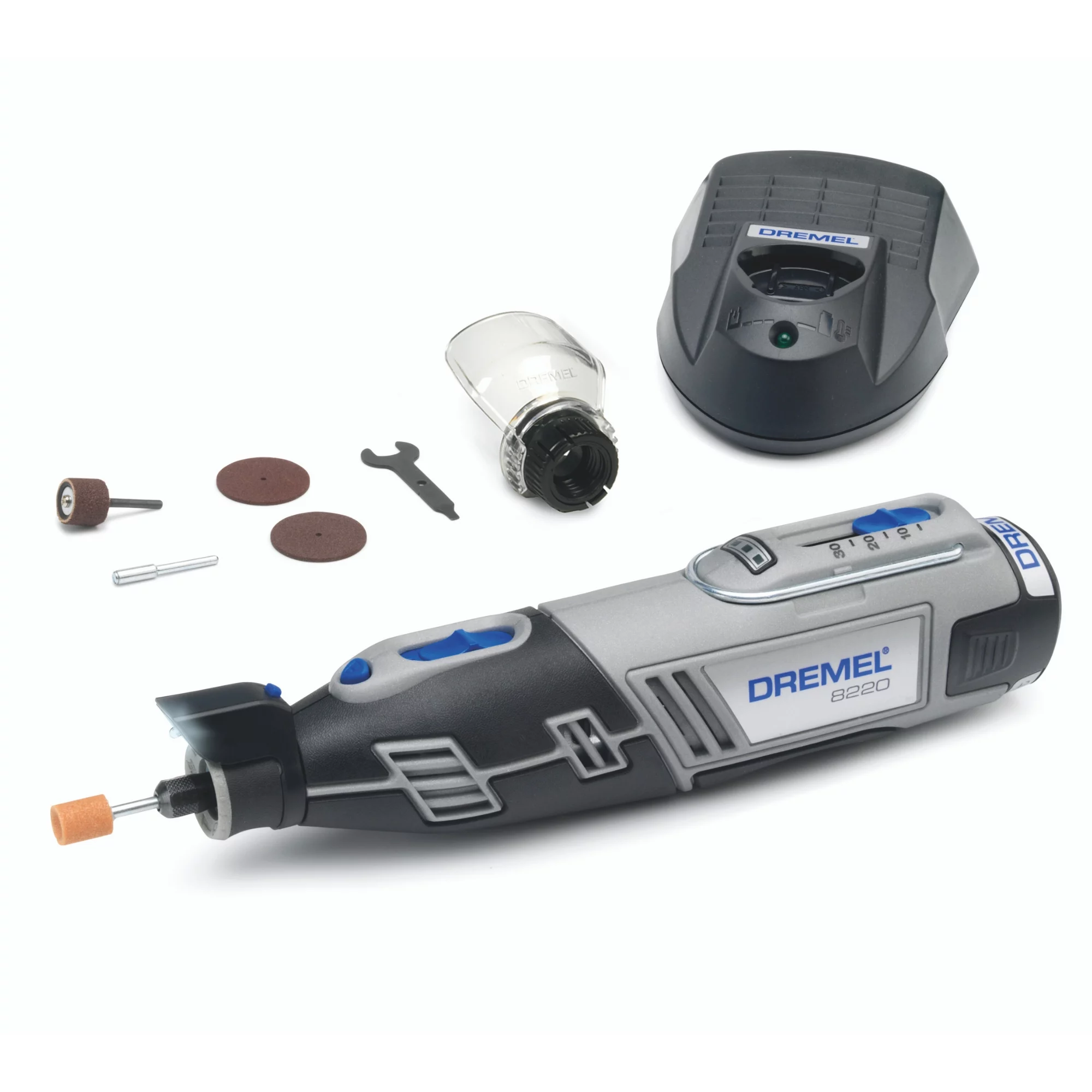 Dremel 12V Li-ion Brushed Cordless Multi Tool 8220 3 Dremel 12V Li-ion Brushed Cordless Multi Tool 8220