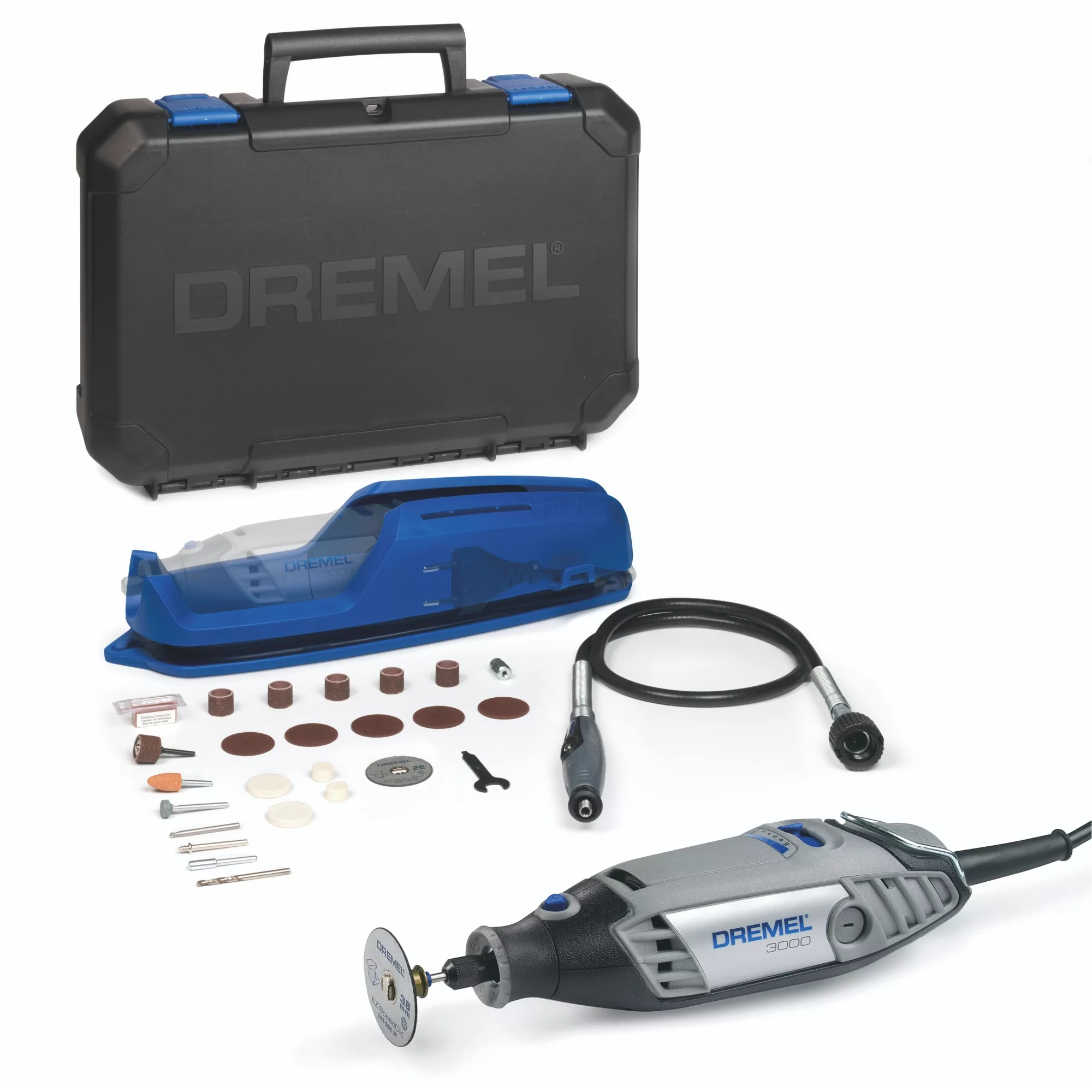 Dremel 230V 130W Corded Multi Tool 3000-1/25 3 Dremel 230V 130W Corded Multi Tool 3000-1/25