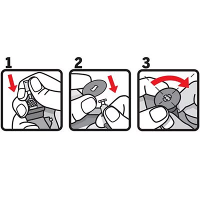 Dremel EZ SpeedClic Cutting Disc 38mm X 38mm, Set 5 Dremel EZ SpeedClic Cutting Disc 38mm X 38mm, Set - Image 3