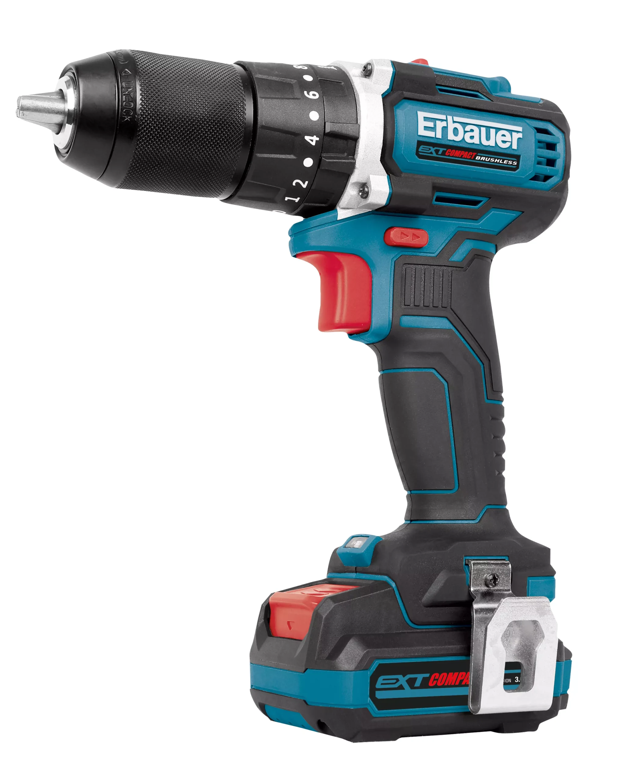 Erbauer 12V 1 X 3Ah Li-ion Cordless Combi Drill ECD12-Li-2 3 Erbauer 12V 1 X 3Ah Li-ion Cordless Combi Drill ECD12-Li-2