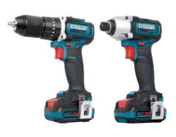 Erbauer 12V 3Ah Li-ion EXT Cordless 2 Piece Power Tool Kit ECD12-Li-2 / EID12-Li-2