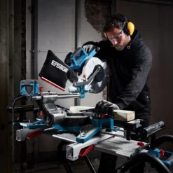 Erbauer 1800W 220-240V 254mm Corded Sliding Mitre Saw EMIS254S -Hozelock Shop erbauer 1800w 220 240v 254mm corded sliding mitre saw emis254s3663602797241 03bq