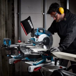 Erbauer 1800W 220-240V 254mm Corded Sliding Mitre Saw EMIS254S -Hozelock Shop erbauer 1800w 220 240v 254mm corded sliding mitre saw emis254s3663602797241 05bq