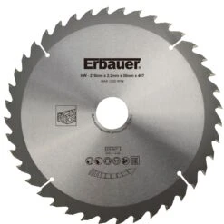 Erbauer 40T Circular Saw Blade (Dia)210mm