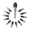 Erbauer Diamond Mixed Impact Screwdriver Bit (L)75mm, 13 Pieces