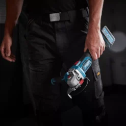 Erbauer EXT 18V 115mm Cordless Angle Grinder EAG18-Li - Bare -Hozelock Shop erbauer ext 18v 115mm cordless angle grinder eag18 li bare3663602799191 03bq